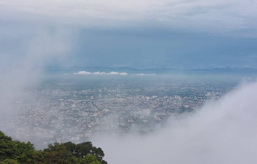 1 Day Doi Suthep Temple With Scenic View of ChM & Elephant Sanctuary (Private Tour)