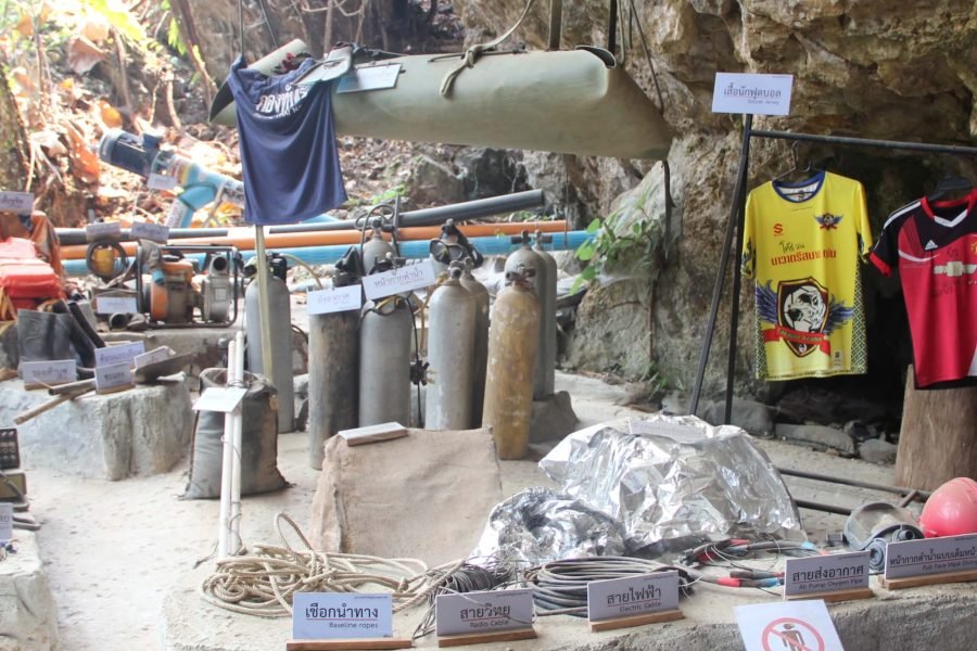 Tham Luang Khun Nam Nang Non Cave in Chiang Rai