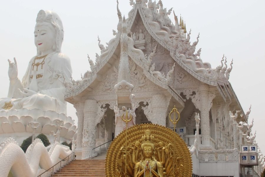 Wat Huay Pla Kang Temple in Chiang Rai Province